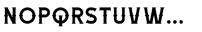 Necrothra Semi Bold Font UPPERCASE