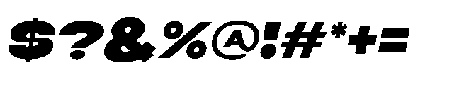 Nectron Italic Regular Font OTHER CHARS