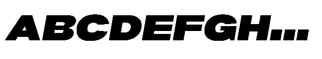 Nectron Italic Regular FONT