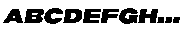 Nectron Rounded Italic Font UPPERCASE