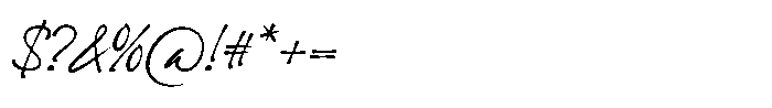 Nedalin Font OTHER CHARS