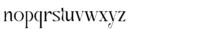 Nedcol Font LOWERCASE