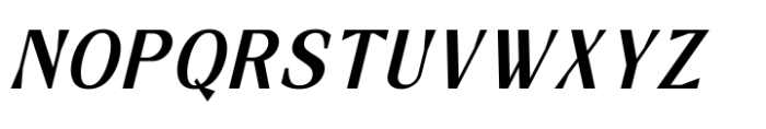 Nedilac Italic Font UPPERCASE