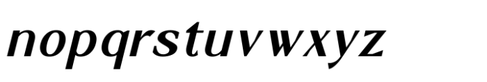 Nedilac Italic Font LOWERCASE