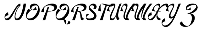 Nefasta Font UPPERCASE