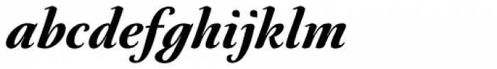Neftali Pro Bold Italic Font LOWERCASE