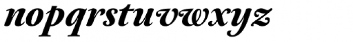 Neftali Pro Bold Italic Font LOWERCASE