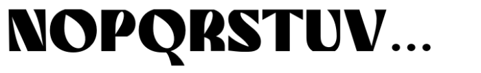 Neftora Font UPPERCASE