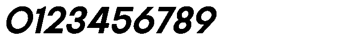 Nega Italic Font OTHER CHARS