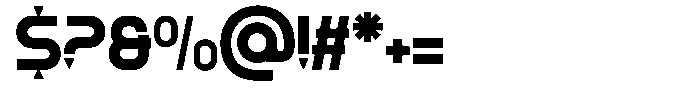 Negan Font OTHER CHARS