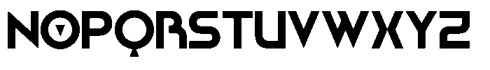 Negan Font UPPERCASE