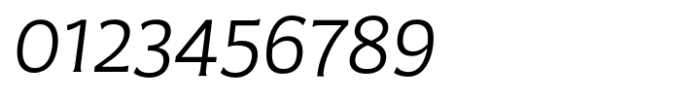 Negara Serif Thin Italic Font OTHER CHARS