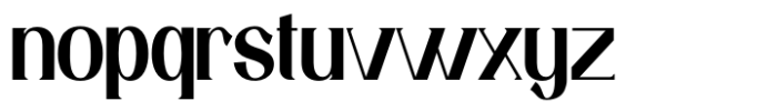 Negatiorif Font LOWERCASE