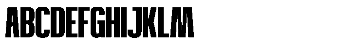 Negial Font UPPERCASE