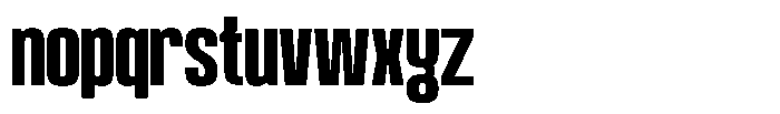 Negial Font LOWERCASE