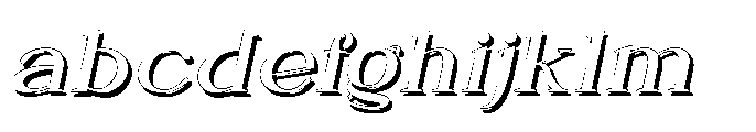 Neglia Oblique Shadow FONT
