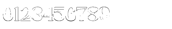 Neglia Outline Font OTHER CHARS