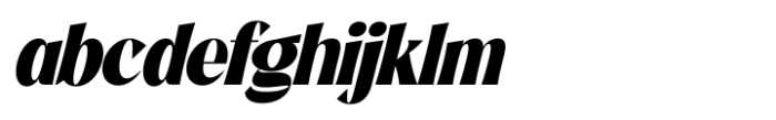 Negoka Italic Font LOWERCASE