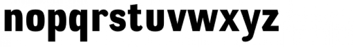 Negotiate Heavy Font LOWERCASE