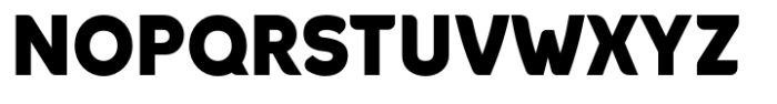 Negova Black Font UPPERCASE