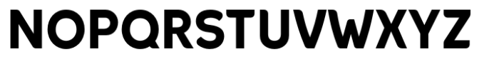 Negova Extra Bold Font UPPERCASE