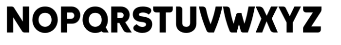 Negova Heavy Font UPPERCASE
