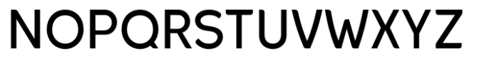 Negova Regular Font UPPERCASE
