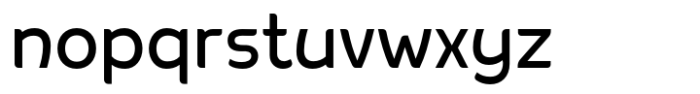 Negova Regular Font LOWERCASE