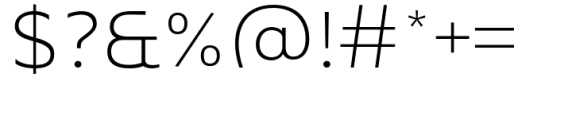 Neira Extra Light Font OTHER CHARS