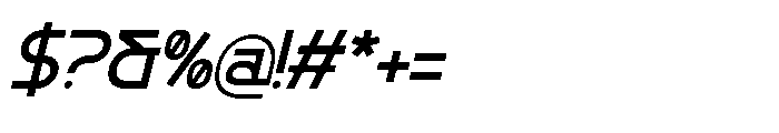 Neister Italic Font OTHER CHARS
