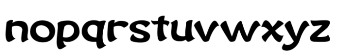 Nekluch Regular Font LOWERCASE