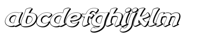 Nekluch Shadow Slant FONT