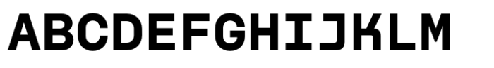 Nekst Mono Bold Font