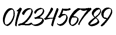 Nelagone Marker Font OTHER CHARS