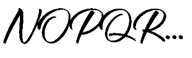 Nelagone Marker Font UPPERCASE