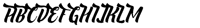 Nelda Script Font UPPERCASE