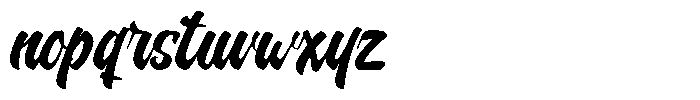Nelda Script Font LOWERCASE