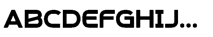 Neltride Font UPPERCASE