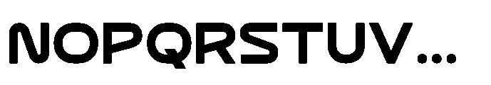 Neltride Font UPPERCASE