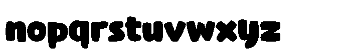 Nemu Ontain Regular Font LOWERCASE