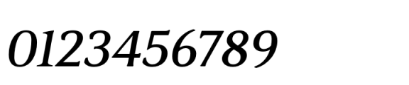 Nena Serif Regular Italic Font OTHER CHARS