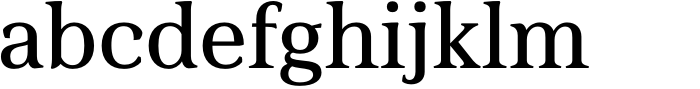 Nena Serif Regular Font LOWERCASE
