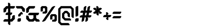 Neo Externo Font OTHER CHARS