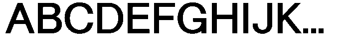 Neo Forma Sans Bold Font UPPERCASE