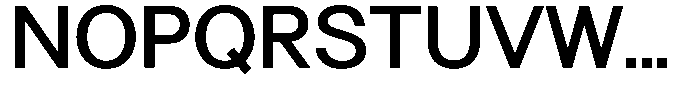 Neo Forma Sans Bold Font UPPERCASE