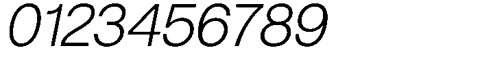 Neo Forma Sans Italic Font OTHER CHARS