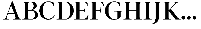 Neo Forma Serif Bold Font UPPERCASE