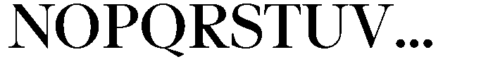 Neo Forma Serif Bold Font UPPERCASE