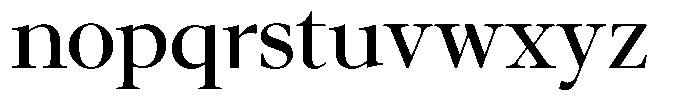 Neo Forma Serif Bold Font LOWERCASE