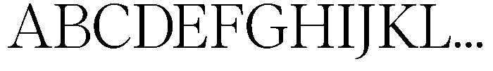 Neo Forma Serif Regular Font UPPERCASE